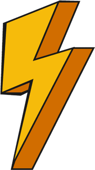 lightningshape-decorative-icons-yellow-classic-symbols-sketch-214487