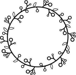lineart-laurel-wreath-greek-branches-659927