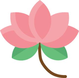 lotusflower-vector-chinese-new-year-filled-outline-cute-icon-px-on-grid-system-581846