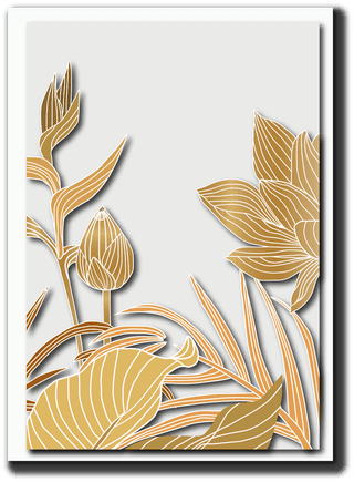 luxurycover-design-template-lotus-line-arts-hand-draw-gold-lotus-flower-and-leaves-design-for-231331