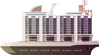 luxuryyacht-model-icons-colored-modern-sketch-967051