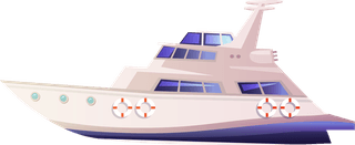 luxuryyacht-model-icons-colored-modern-sketch-324908