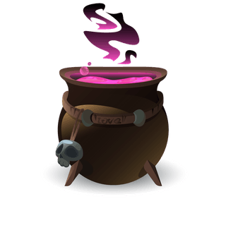 magicpotion-witch-cauldrons-with-magic-potions-elixir-boiling-cartoon-set-234648