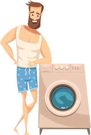 malehygiene-set-cartoon-retro-style-with-bearded-person-various-cleaning-activities-931045