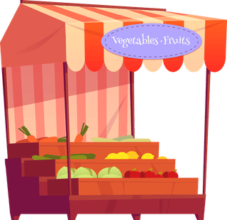 marketstalls-fair-booths-wooden-kiosk-with-striped-awning-clothes-bakery-food-products-597923