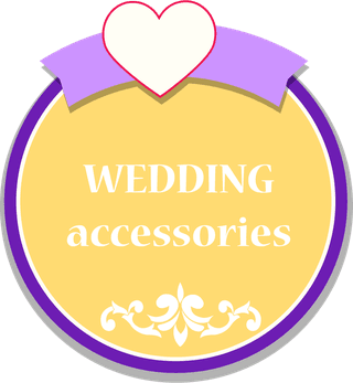 marriagedesign-elements-various-shapes-violet-white-decor-221643