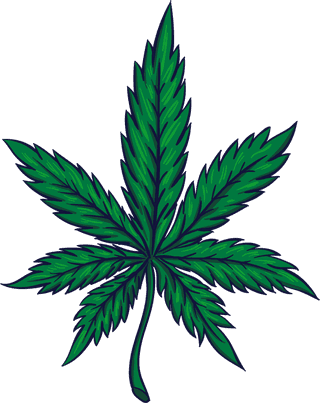 medicinalplants-cannabis-cigarette-design-elements-tree-leaf-sketch-693650