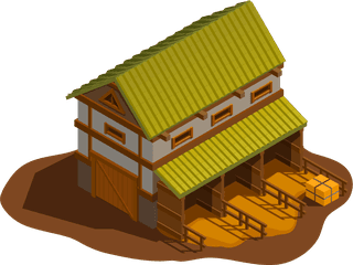 isolatedisometric-medieval-buildings-illustration-704453