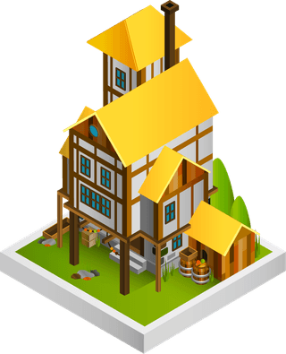 medievalbuildings-isometric-collection-576889