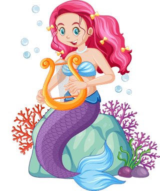 mermaidcute-mermaid-and-colorful-coral-reef-illustration-565002