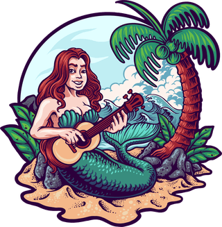 mermaidmermaid-drawing-illustration-vector-671646