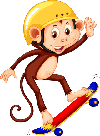 monkeyoutdoor-park-with-little-monkeys-doing-different-activities-914669