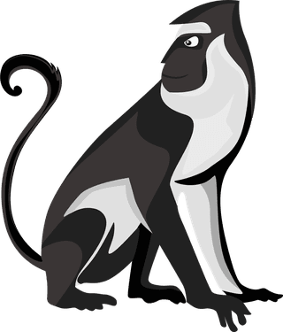 monkeysprimate-species-icons-colored-cartoon-sketch-545435