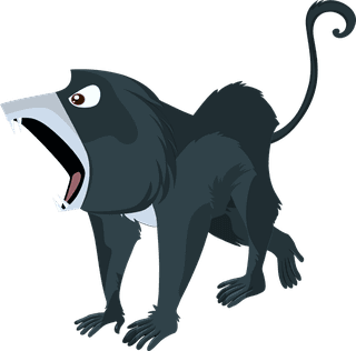 monkeysprimate-species-icons-colored-cartoon-sketch-215217