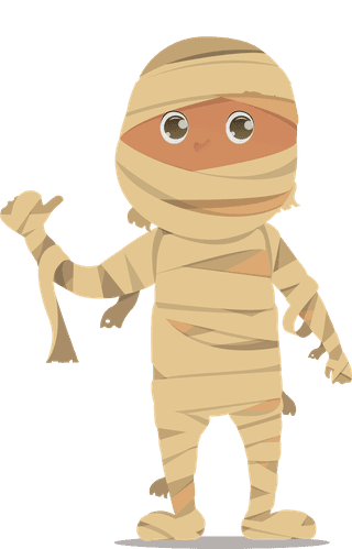 mummieshappy-halloween-day-evil-cartoon-character-design-vector-866621