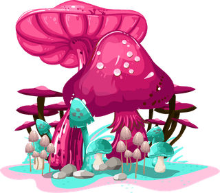 mushroommushroom-icons-colorful-design-growth-sketch-72620