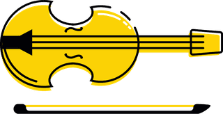 musicinstruments-icons-classical-yellow-sketch-609583