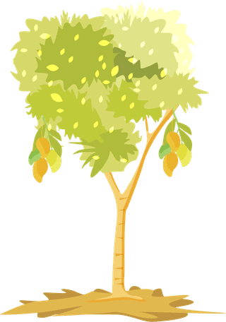 naturaltrees-icons-collection-colorful-sketch-528696