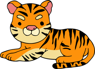 naughtytiger-cub-hand-drawn-style-tiger-collection-999406