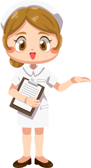 nurseset-happy-woman-nurse-uniform-with-different-acting-cartoon-character-879808
