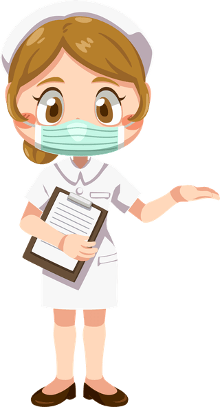 nurseset-happy-woman-nurse-uniform-with-different-acting-cartoon-character-953812