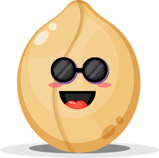 nutsset-of-cute-peanuts-with-emoticons-441586