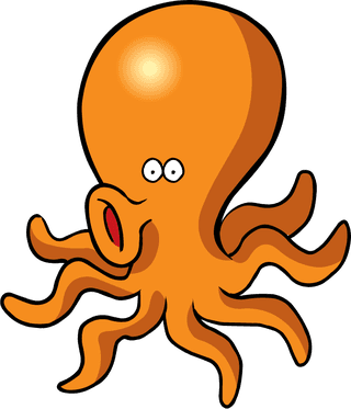 octopuscartoon-marine-life-vector-563511