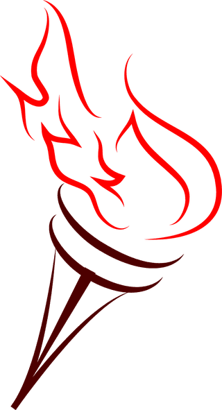olympictorches-with-burning-fire-601484