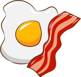 omeletand-bacon-cartoon-colorful-bacon-and-egg-breakfast-set-isolated-on-white-background-215178