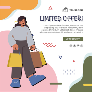 onlineshopping-e-commerce-sale-instagram-post-template-630787