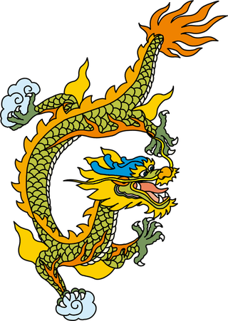 orientaldragon-chinese-classical-dragon-vector-of-the-five-835691