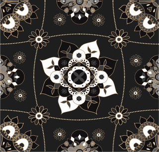 orientalmandala-black-tile-pattern-background-collection-123491