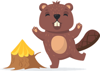 otterfunny-beaver-set-583133