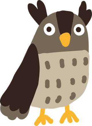 simpleand-cute-owl-carton-styled-347193