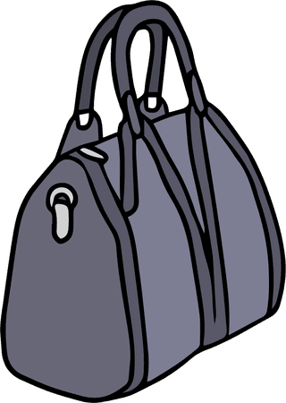 packhand-drawn-handbags-with-different-colors-572419