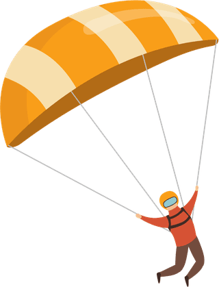 parachutistsvector-illustrations-people-hardhats-masks-flying-with-parachutes-paragliders-skydi-60621