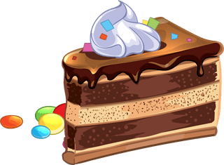 pastrycartoon-style-food-cake-sweet-bakery-tasty-snack-with-cream-vector-illustration-13494