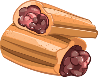pastrycartoon-style-food-cake-sweet-bakery-tasty-snack-with-cream-vector-illustration-178033