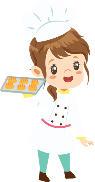 pastrychef-kid-cook-icons-cute-cartoon-characters-sketch-600068