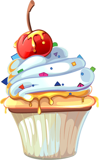 pastryset-cartoon-style-food-cake-sweet-bakery-tasty-snack-with-cream-vector-illustration-674405