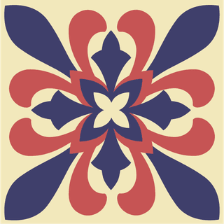 patterndesign-elements-symmetrical-petals-sketch-retro-design-254265