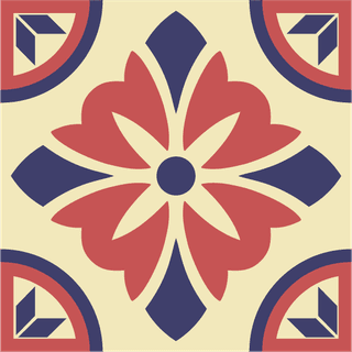 patterndesign-elements-symmetrical-petals-sketch-retro-design-947729