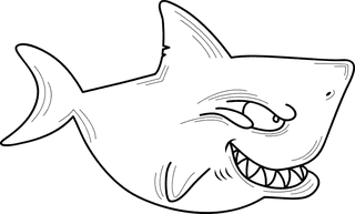 pencildrawing-sea-fish-sea-species-icons-crab-shark-whale-fish-sketch-66600