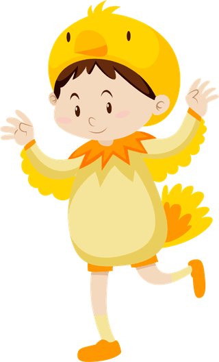 peoplewho-dress-up-characters-children-in-different-costumes-illustration-566909
