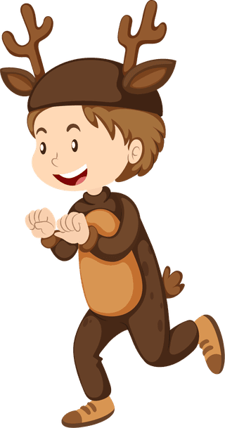 peoplewho-dress-up-characters-children-in-different-costumes-illustration-168385
