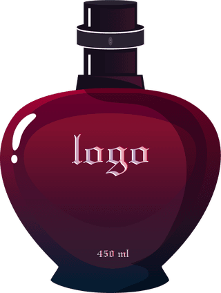 perfumebottle-perfume-bottle-icons-shiny-elegant-shapes-404408
