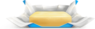 pieceof-butter-butter-sticks-slices-realistic-set-isolated-illustration-348934