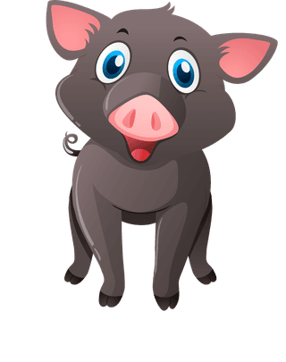 piggypink-and-black-pigs-illustration-160259