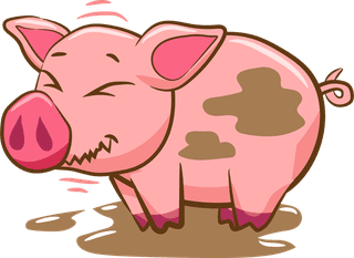 pigletcute-boys-and-girls-with-farm-animals-illustration-560100