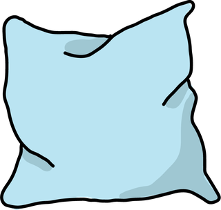 simplelight-blue-hand-drawn-pillow-982941